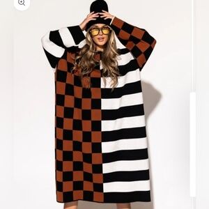 Dressed in LALA Gimme More Oversized Knit Dress